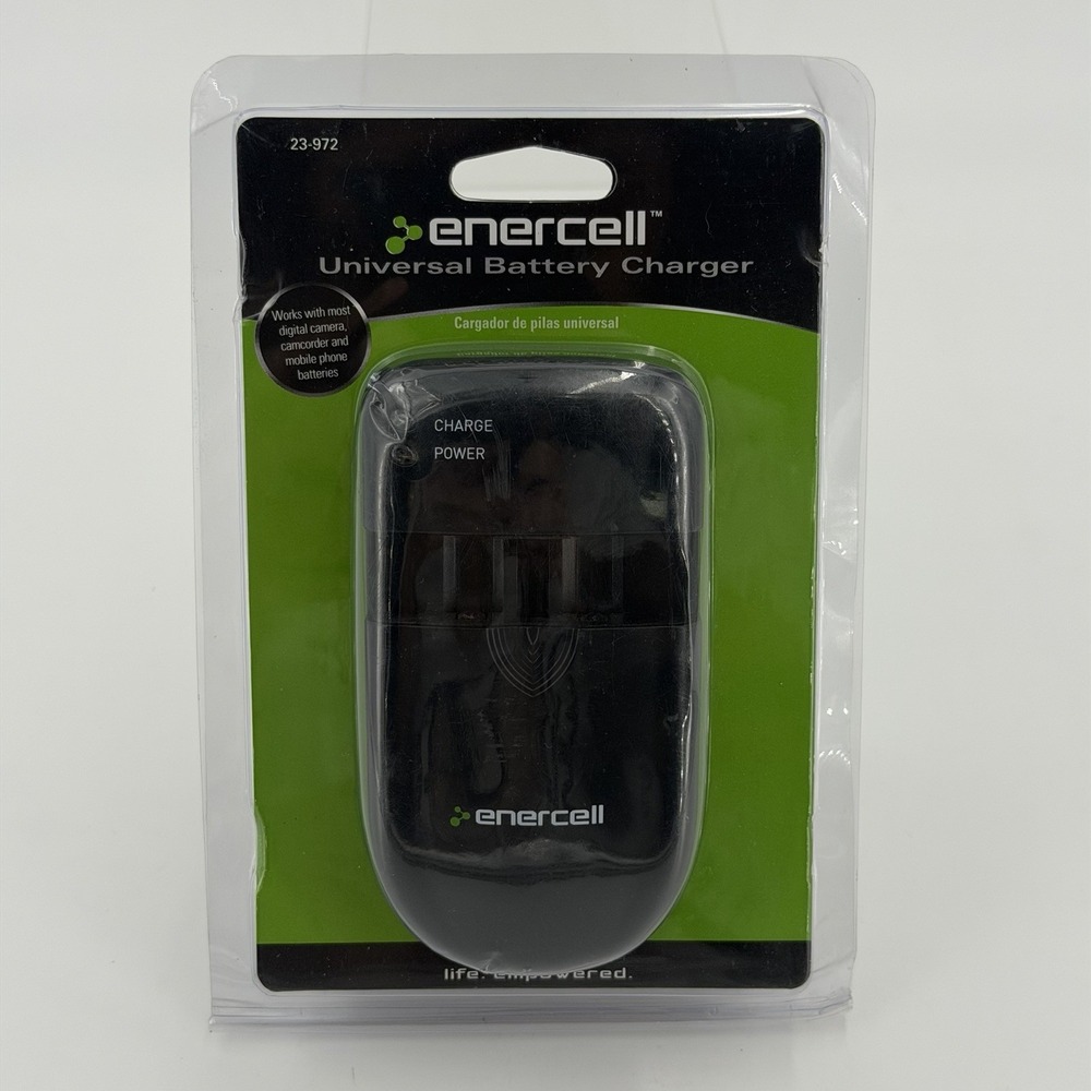 Enercell 23-972 Universal Battery Charger 3.6 to 3.7V and 7.2-7.4V